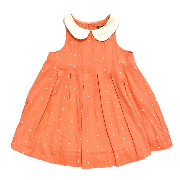 Baby Gap Coral "Gatsby Collection" Pleated Dress